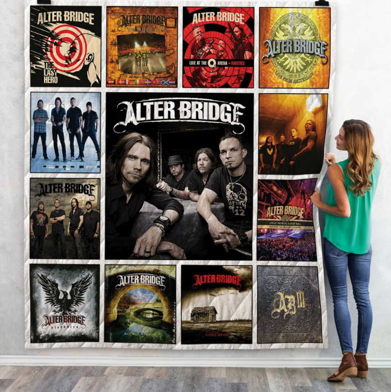 Alter Bridge Albums Version 3D Quilt Blanket