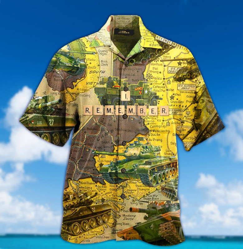 Amazing Tank Veteran Hawaiian Shirt