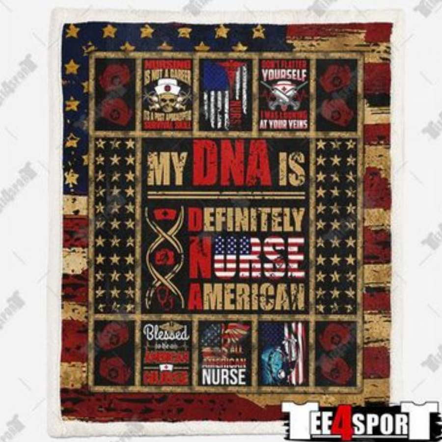 American Nurse 3D Customized Quilt Blanket