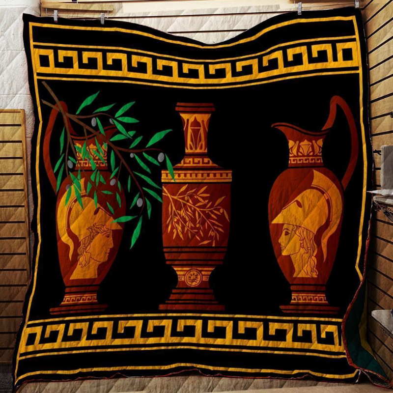 Ancient Greece Customize Quilt Blanket