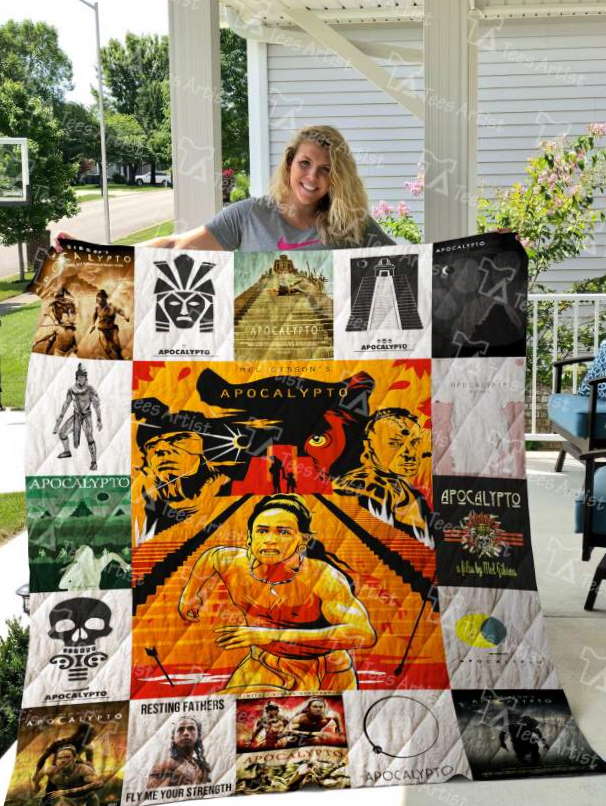 Apocalypto 3D Customized Quilt Blanket