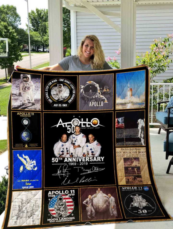 Apollo 3D Quilt Blanket