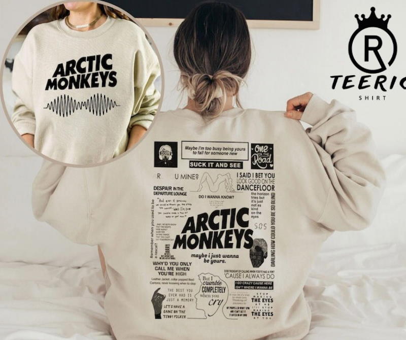 Arctic Monkey Sweatshirt, Aesthetic Arctic Monkey Shirt