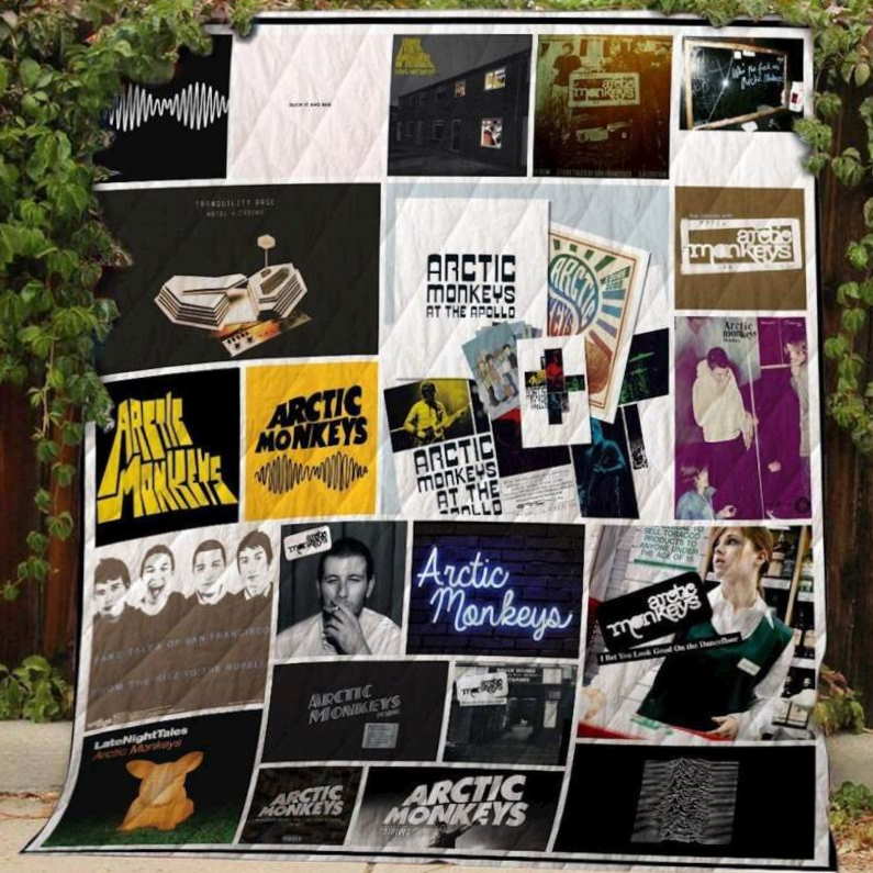 Arctic Monkeys Quilt Blanket