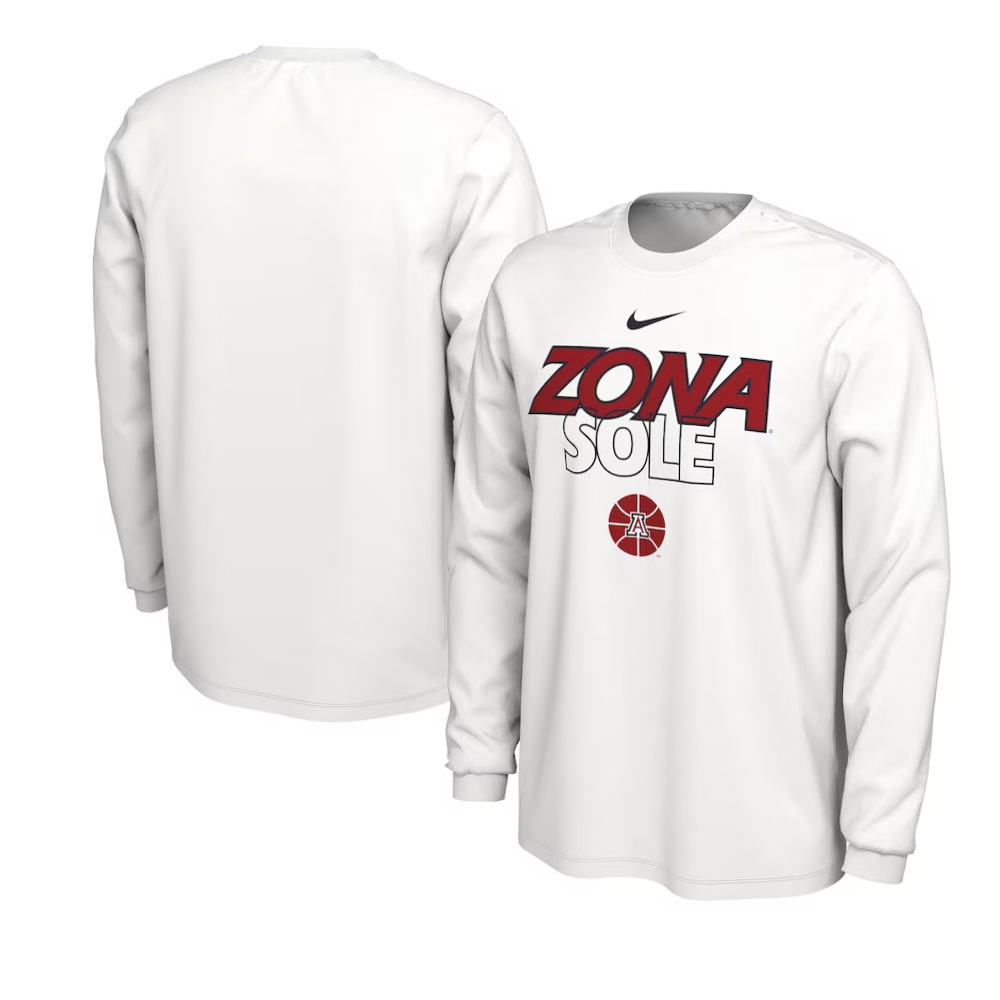 Arizona Wildcats Sole On Court Long Sleeve T-Shirt