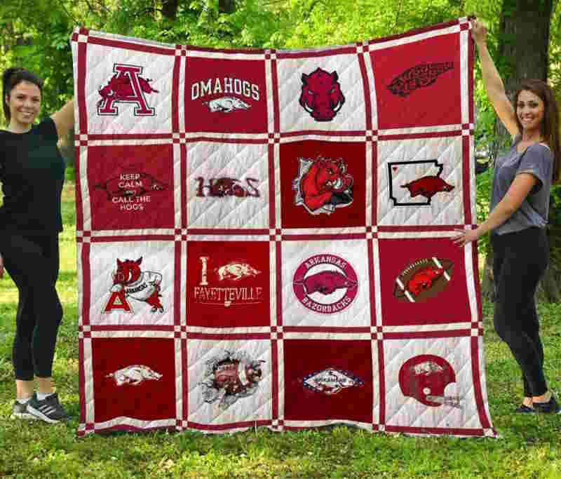 Arkansas 3D Quilt Blanket