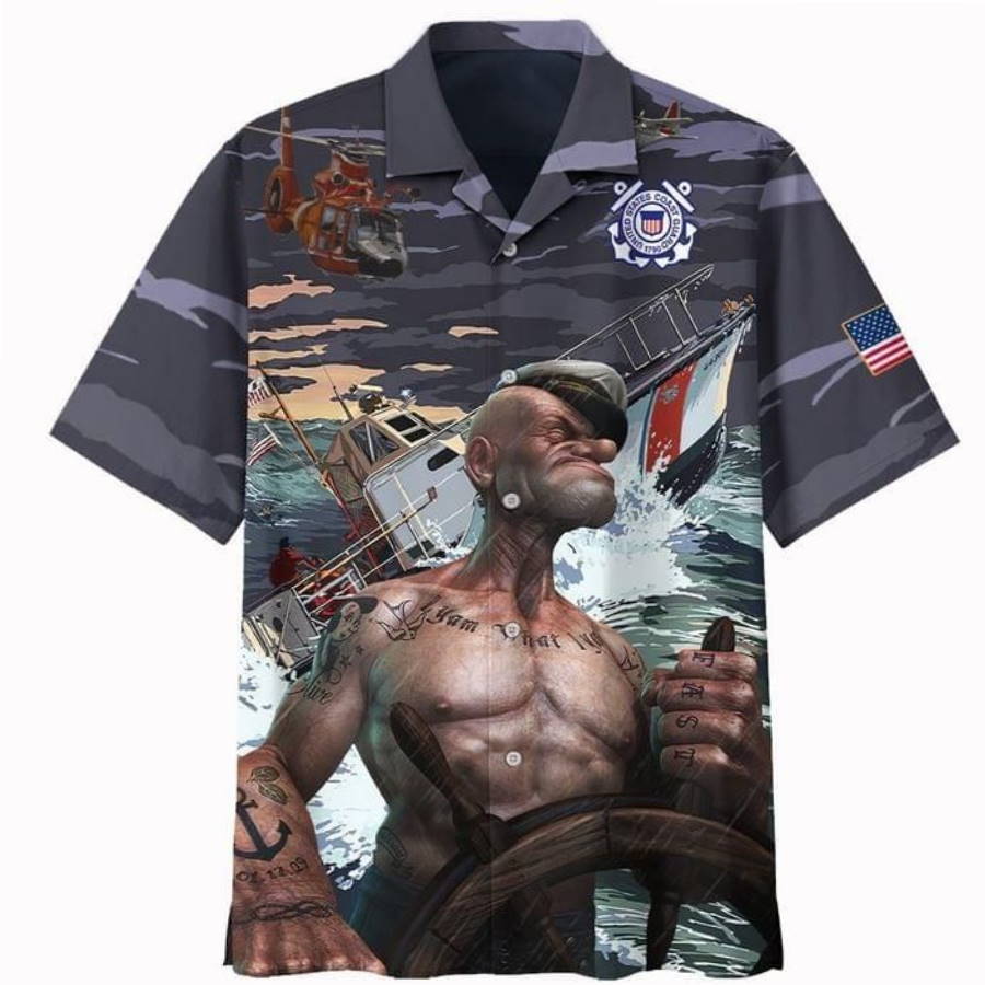 Army Veteran Hawaiian Shirt