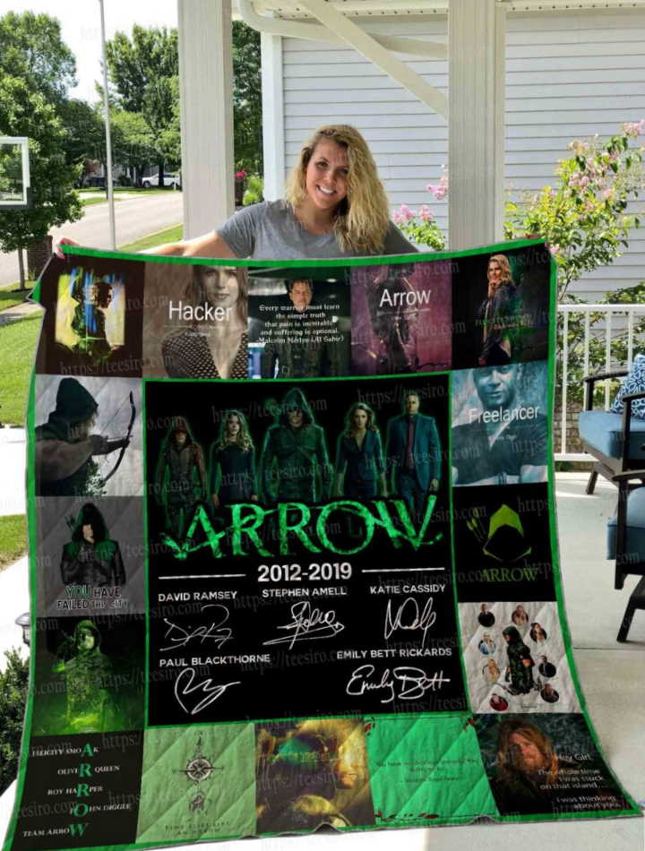 Arrow 3D Quilt Blanket