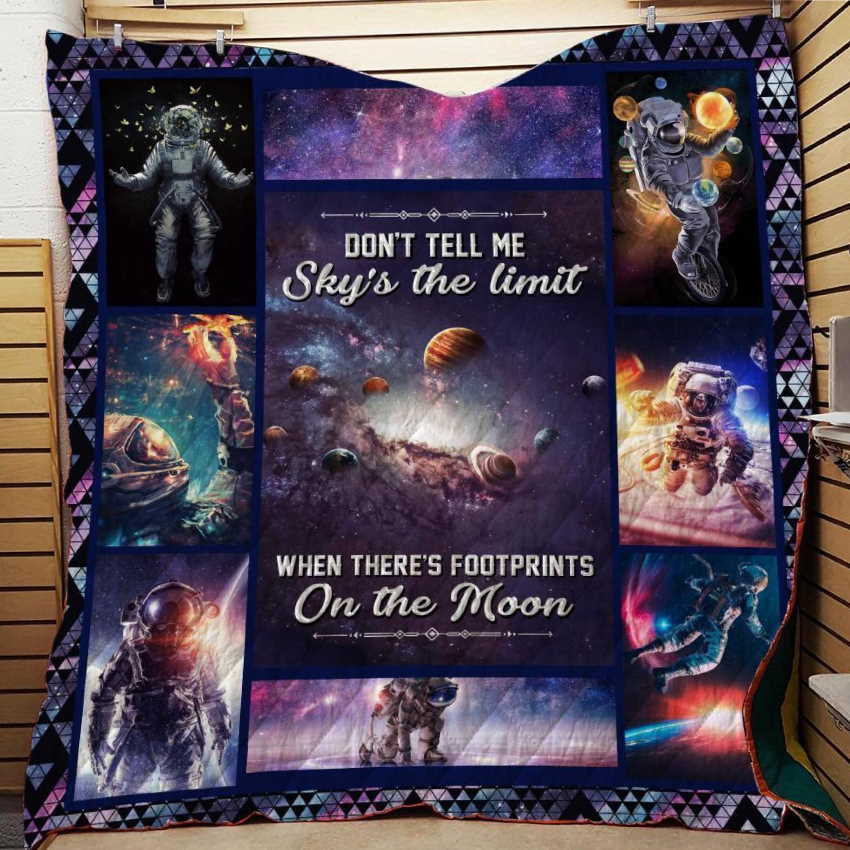 Astronaut Quilt Blanket