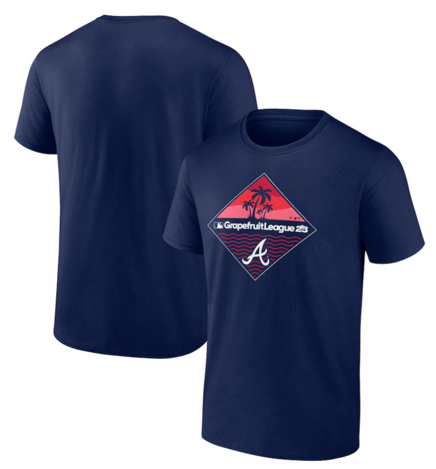 Atlanta Braves 2023 MLB Spring Training Diamond T-Shirt