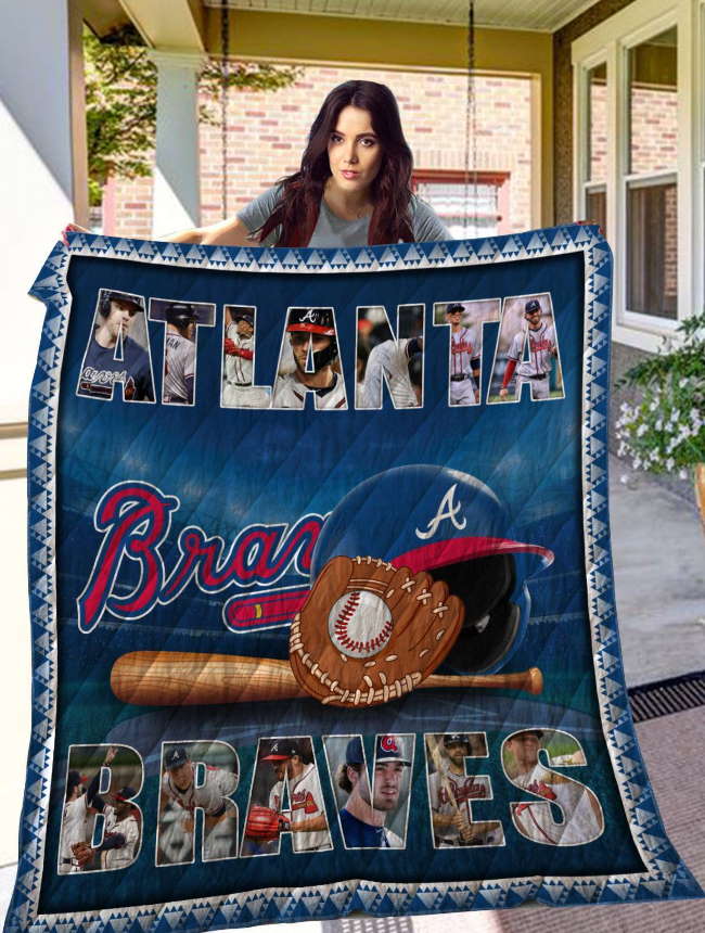 Atlanta Braves 3D Customized Quilt Blanket