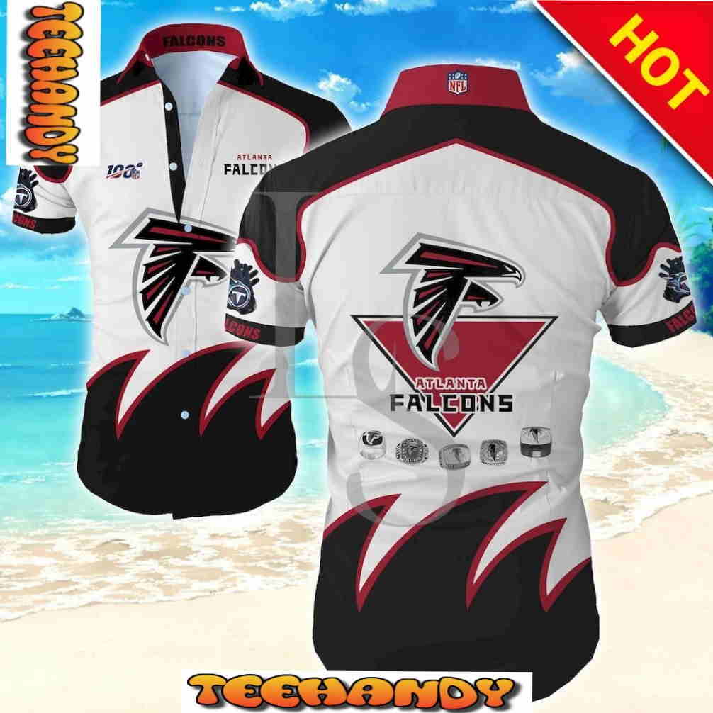 Atlanta Falcons 100Th Anniversary Hawaiian Shirt