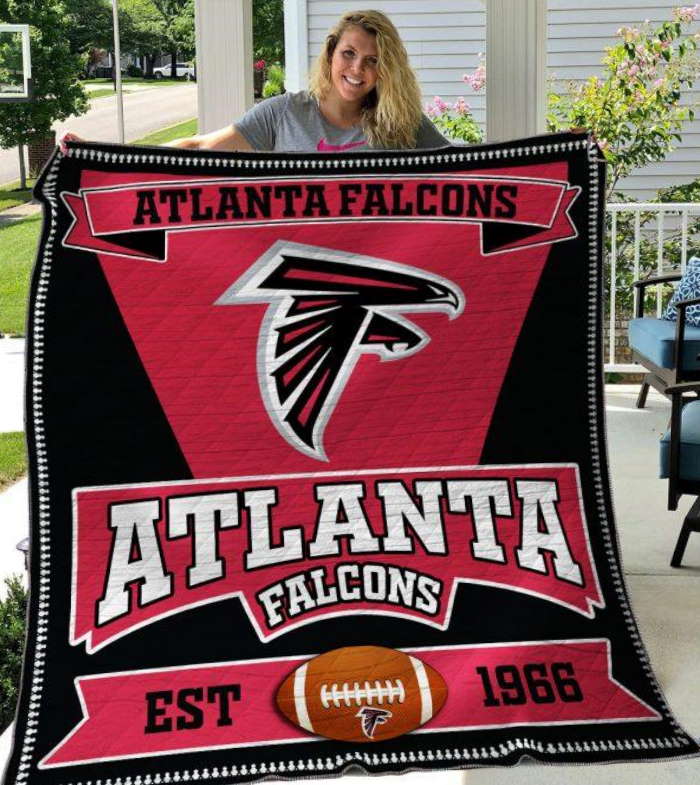 Atlanta Falcons 3D Quilt Blanket