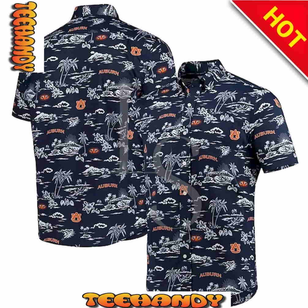 Auburn Tigers Island Custom Hawaiian Shirt