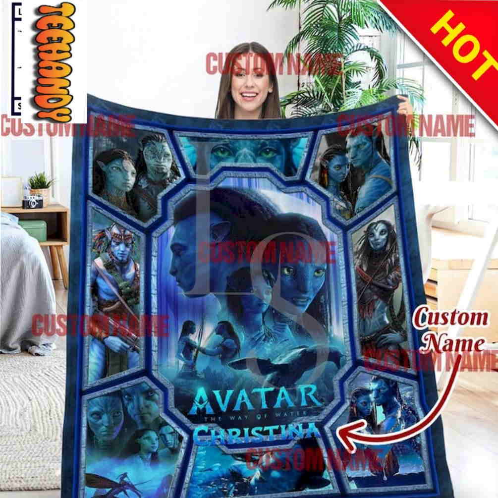 Avatar 2 Personalized 3D Quilt Blanket
