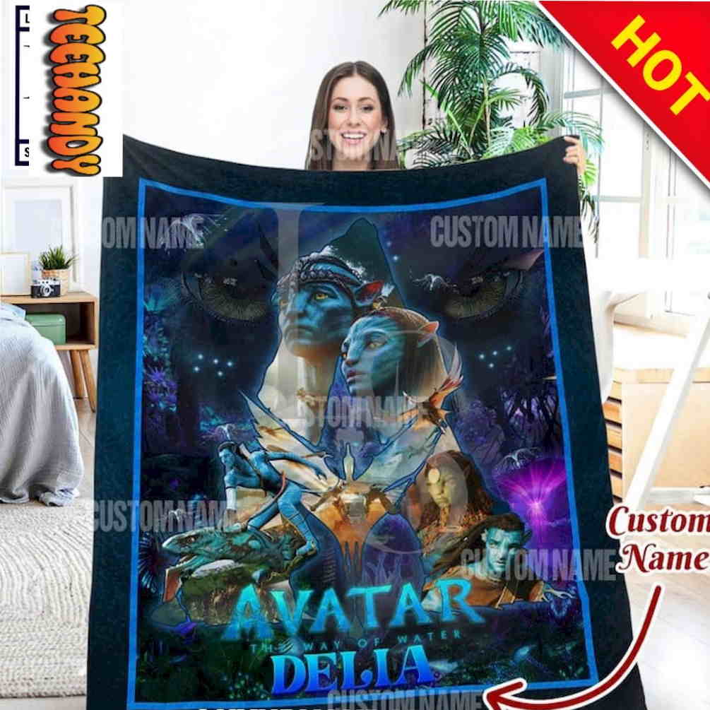Avatar 2 The Way Of Water Personalized 3D Quilt Blanket