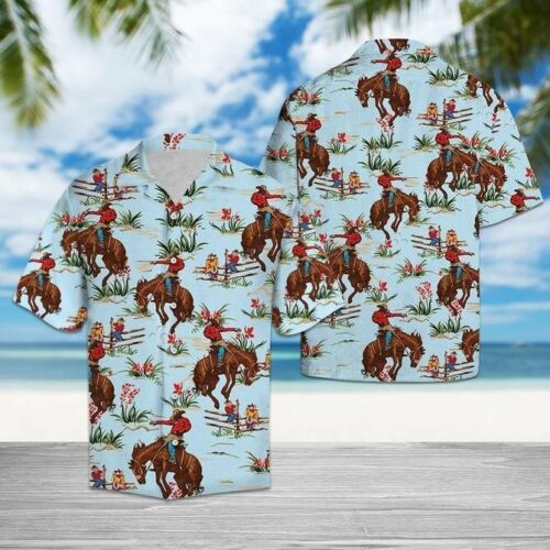 Awesome Western Cowboy Hawaiian Shirt