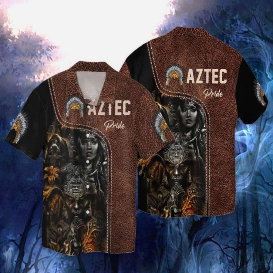 Aztec Pride Hawaiian Shirt