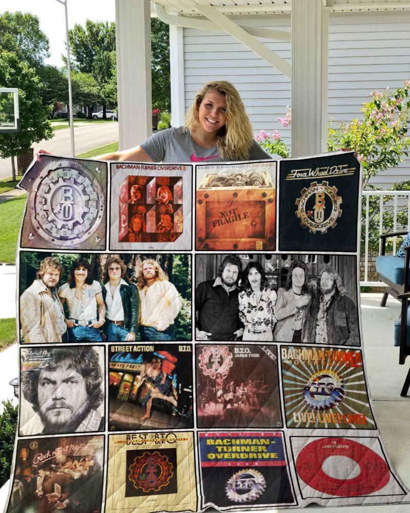 Bachmanturner Overdrive 3D Customized Quilt Blanket