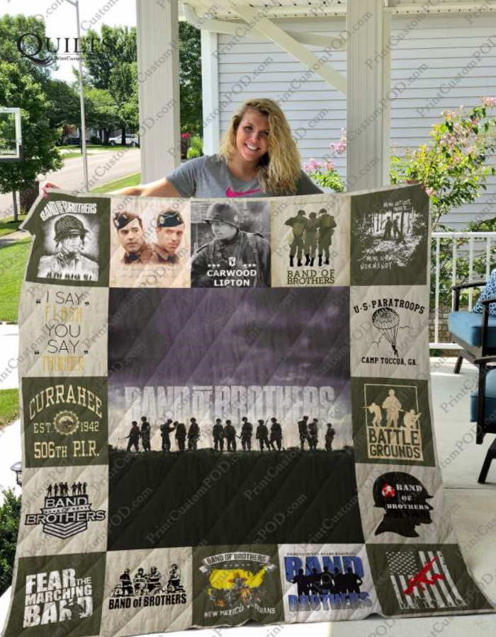 Band Of Brothers 3D Customized Quilt Blanket