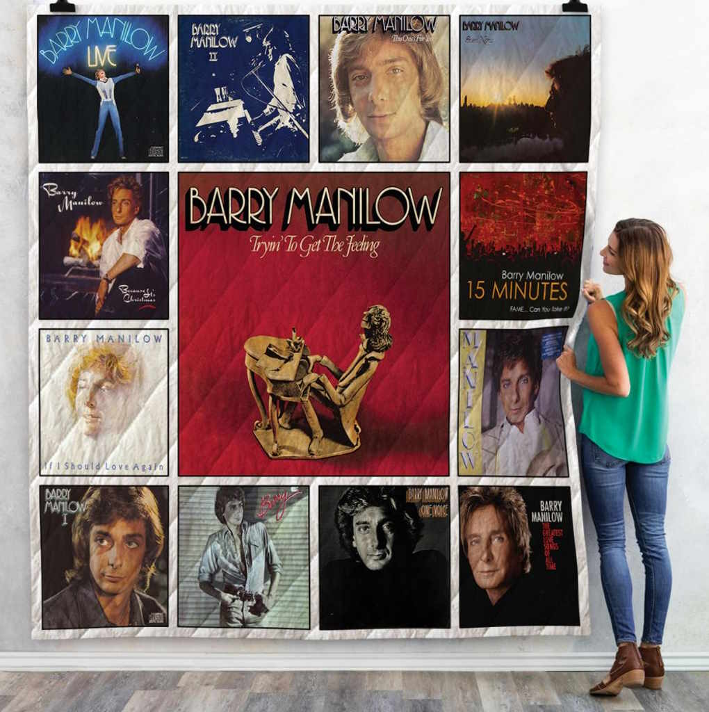 Barry Manilow 3D Quilt Blanket