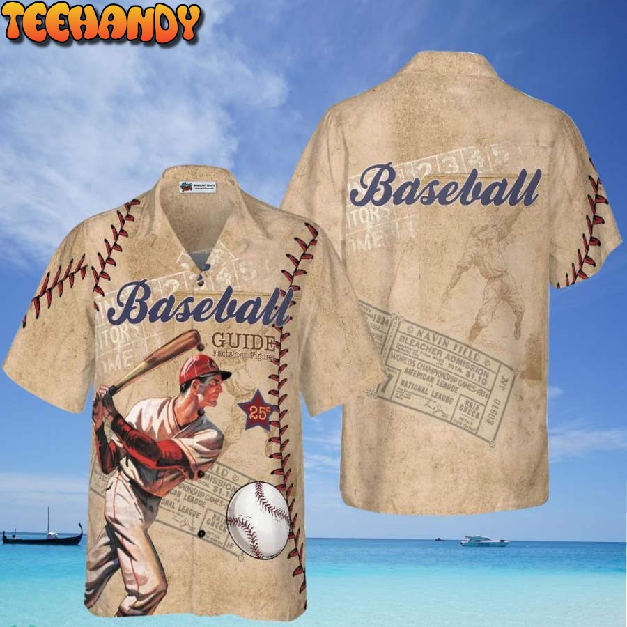 Baseball National League Hawaiian Shirt