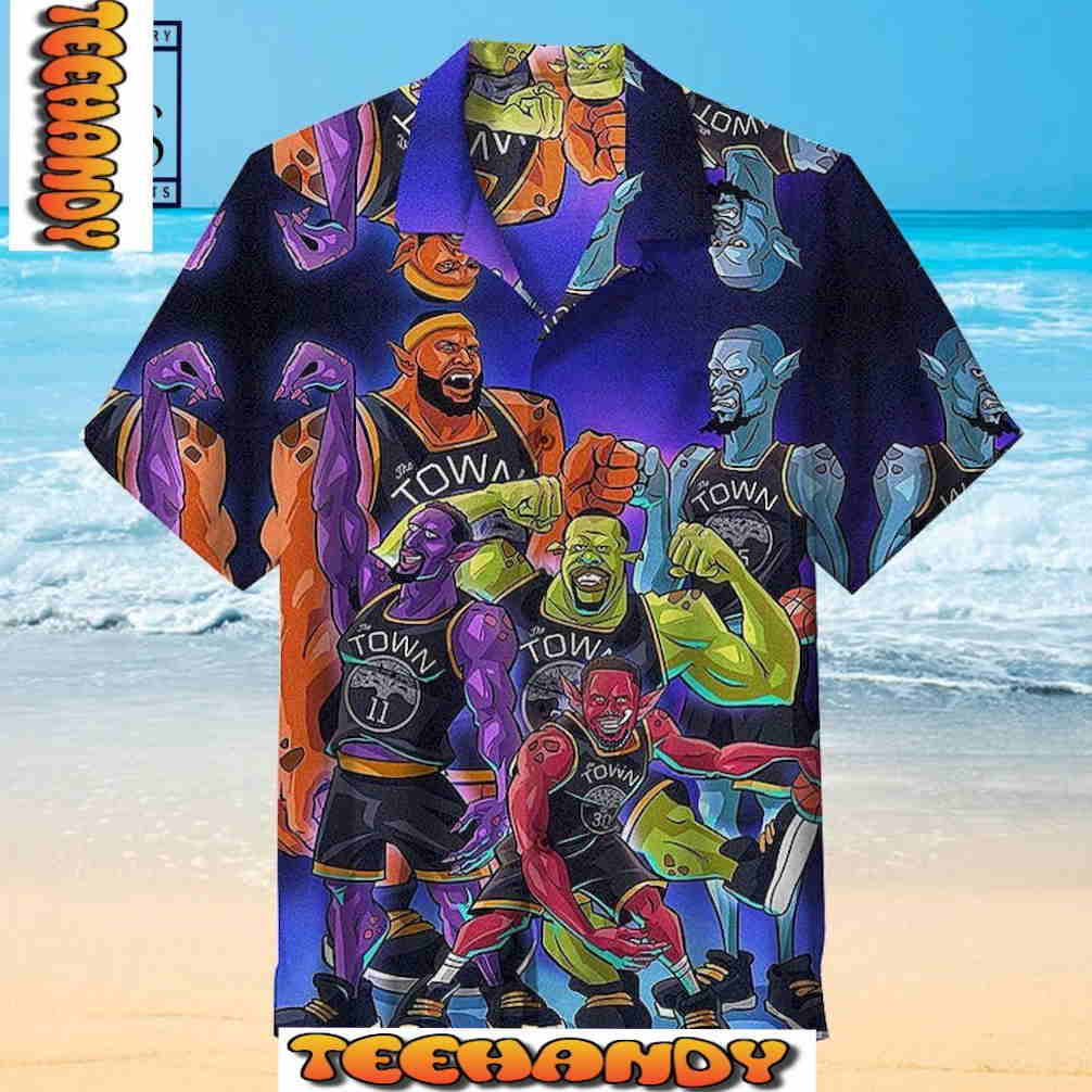 Basketball Monster Hawaiian Shirt