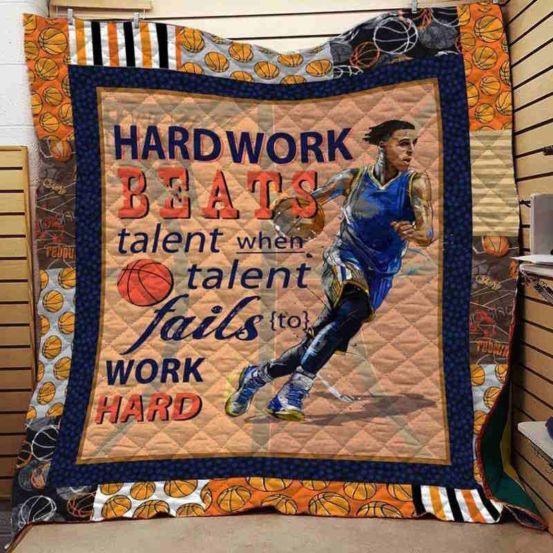 Basketball  Quilt Blanket