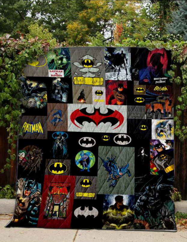 Batman Fabric 3D Quilt Blanket