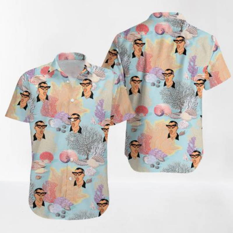 Beach Coral Summer Hawaiian Shirt