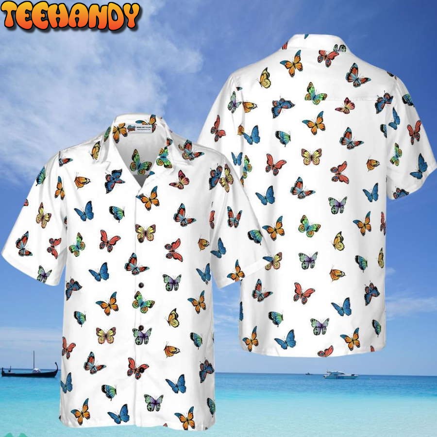 Beautiful Butterflies Hawaiian Shirt