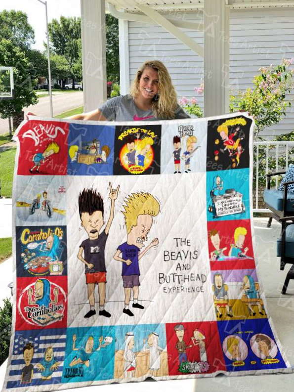 Beavis And Butthead 3D Customized Quilt Blanket