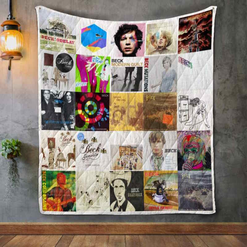 Beck Album Covers 3D Quilt Blanket