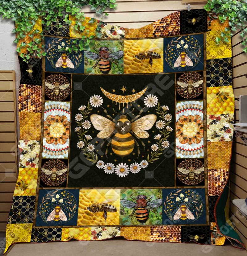 Beekeeper Like 3D Customized Quilt Blanket