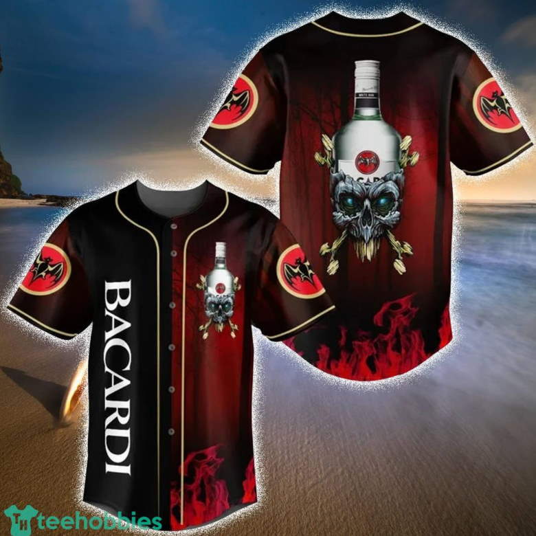 Beer Bacardi Baseball Jersey