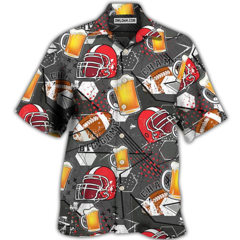 Beer I Like Beer And Rugby And Maybe 3 People Hawaiian Shirt