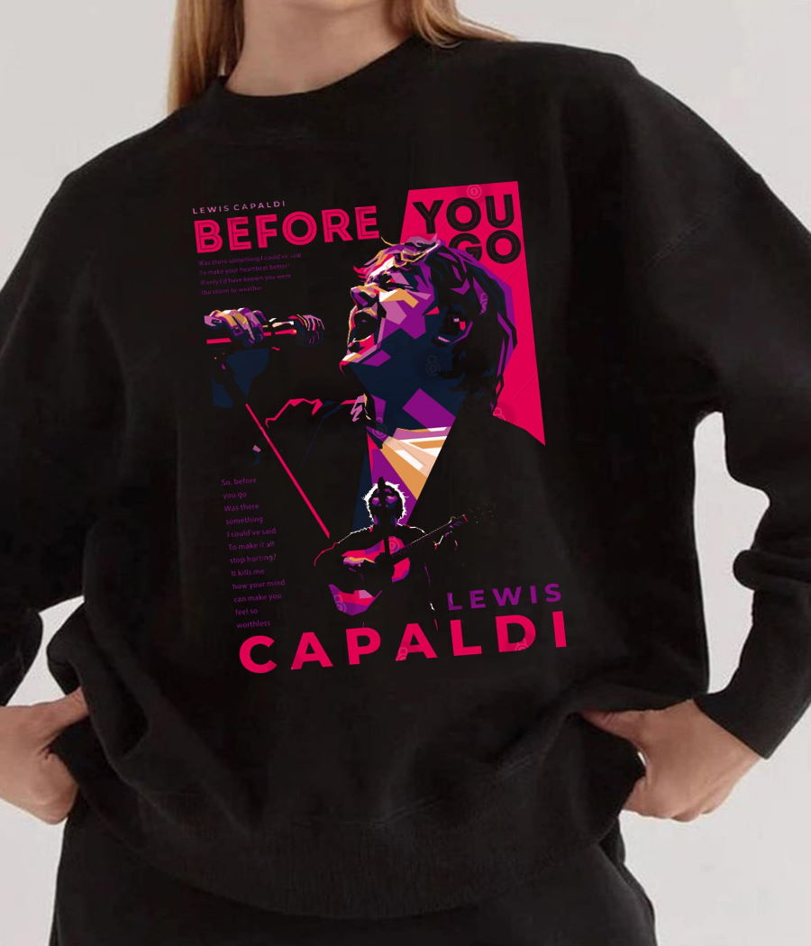 Before You Go Lewis Capaldi Shirt, Lewis Capaldi Tour 2023 Shirt