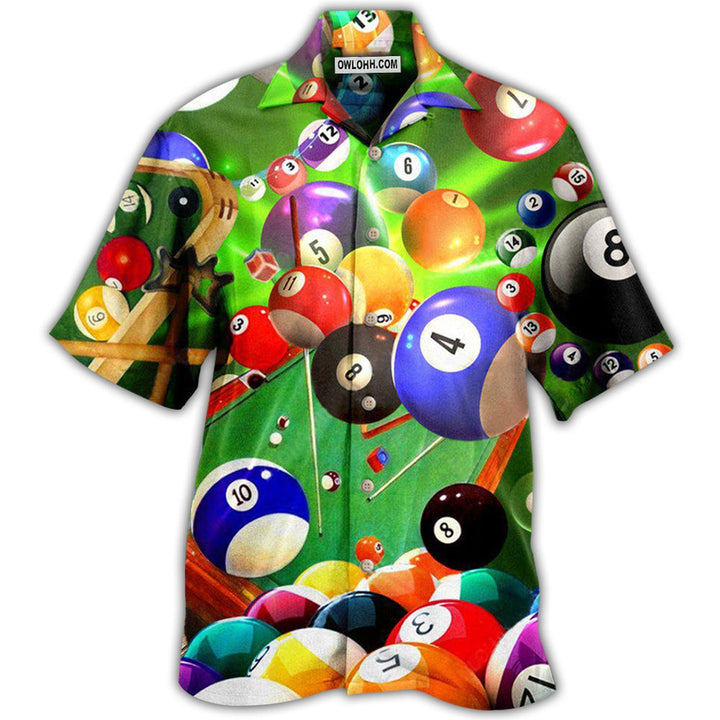 Billiard Where’s The Cue Ball Hawaiian Shirt