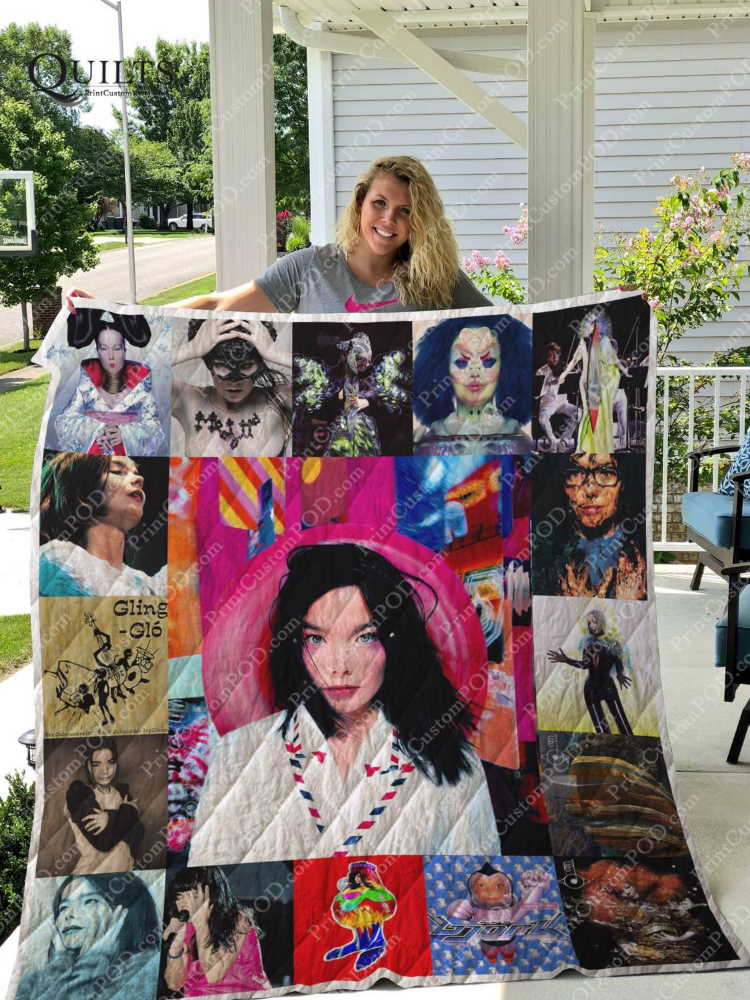 Bjork Albums 3D Customized Quilt Blanket