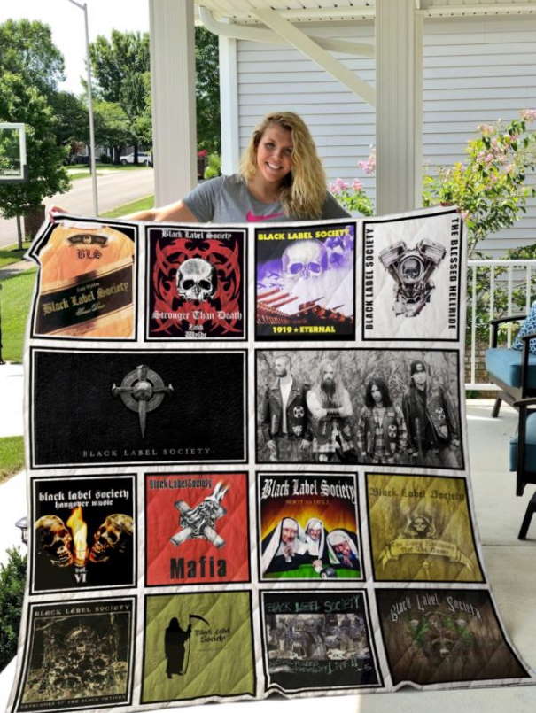 Black Label Society 3D Customized Quilt Blanket