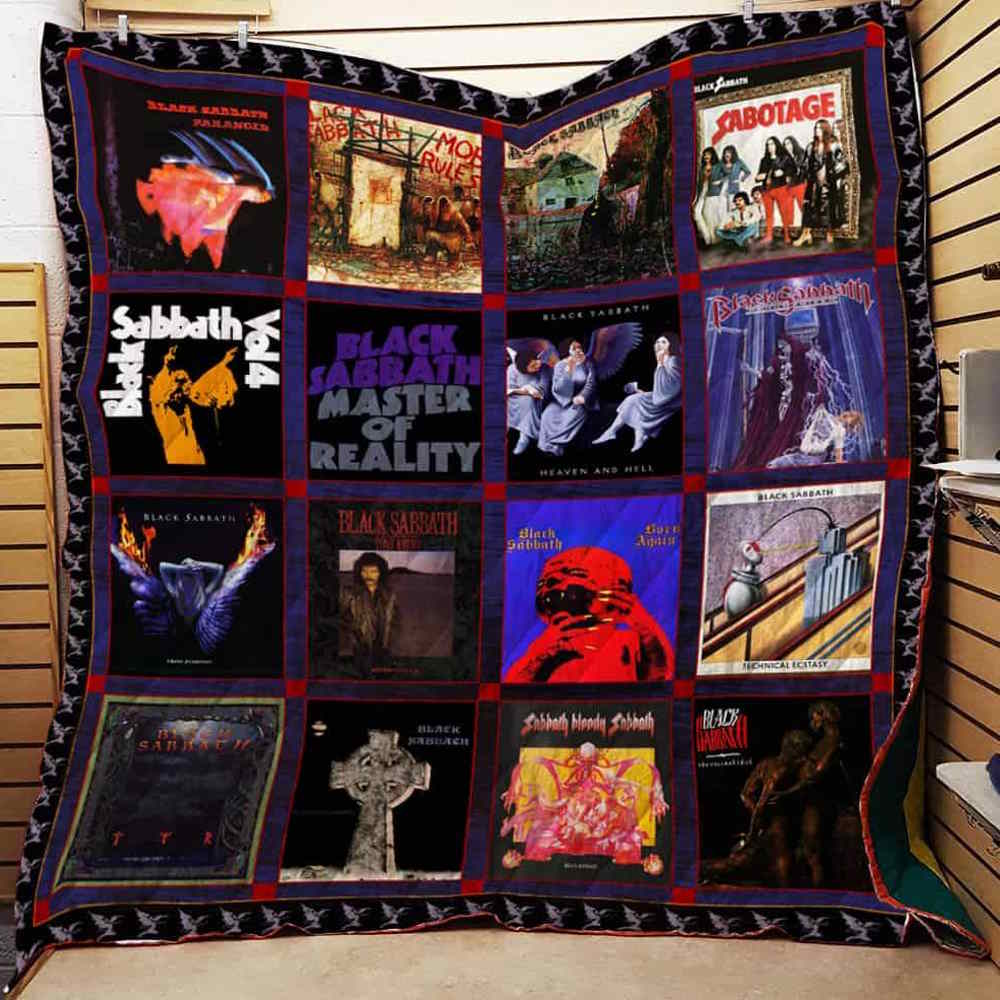 Black Sabbath Album 3D Quilt Blanket