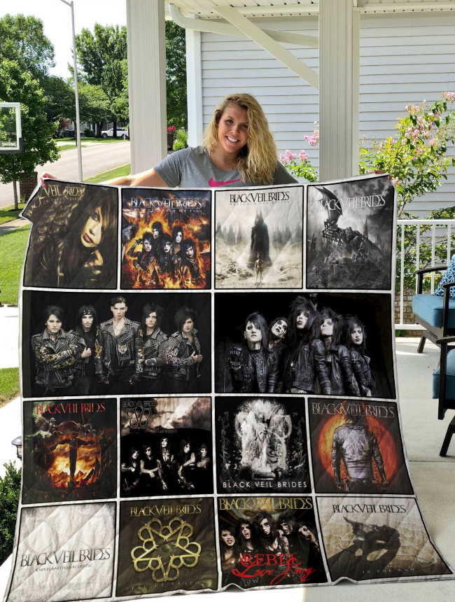 Black Veil Brides 3D Customized Quilt Blanket