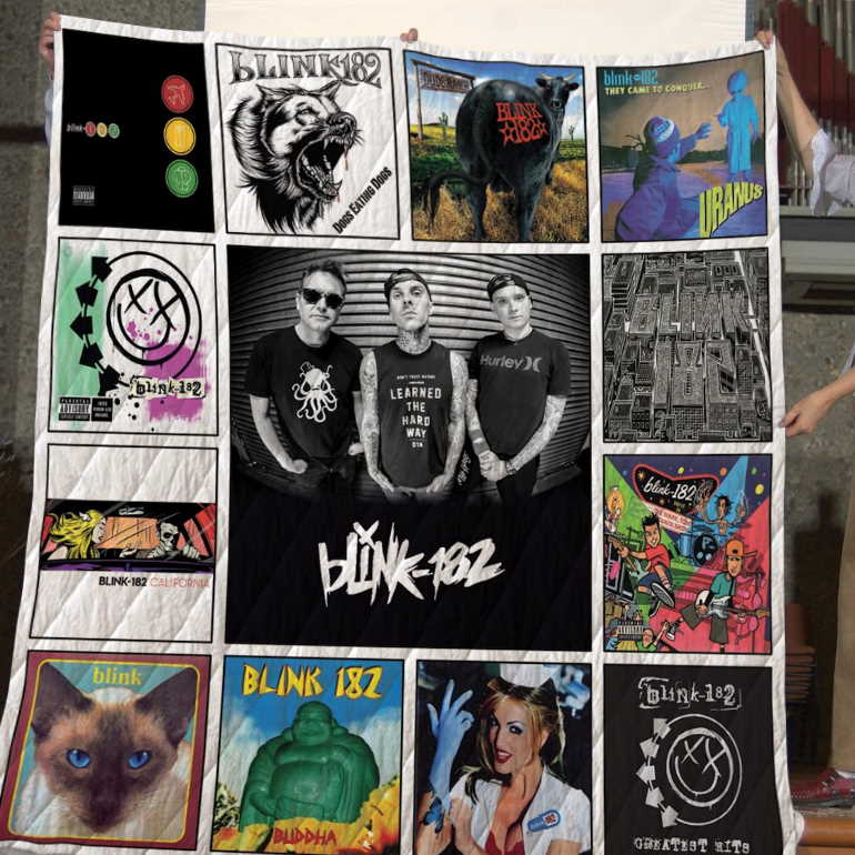 Blink182 Best Album 3D Quilt Blanket