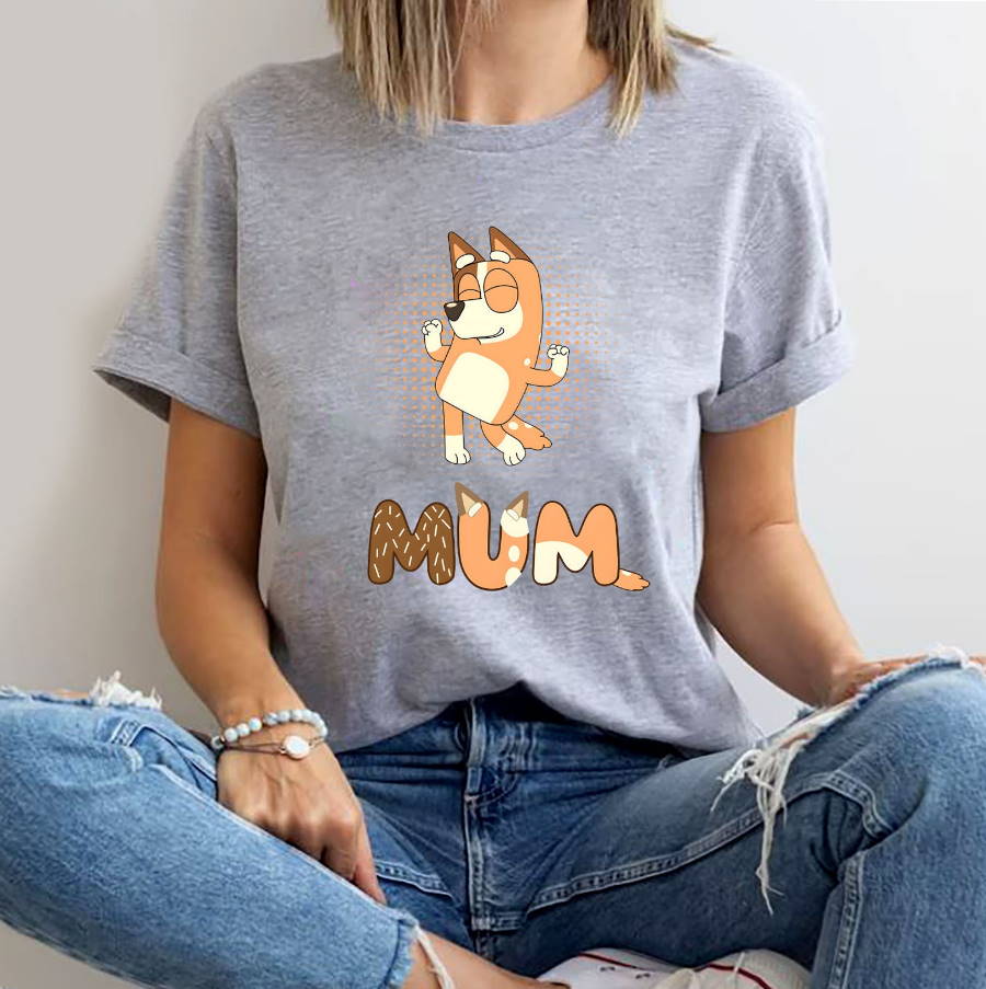 Bluey Bingo Mom Family Sweatshirt T Shirt