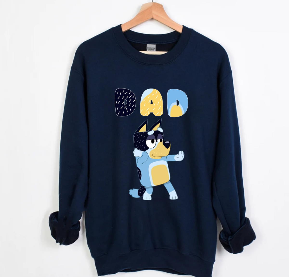 Bluey Dad Fathers Day Sweatshirt