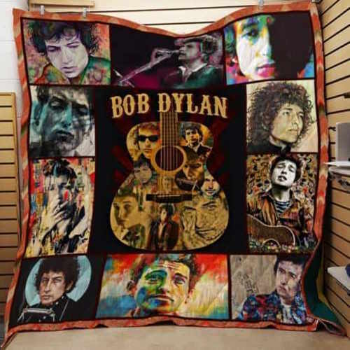 Bob Dylan Quilt Blanket