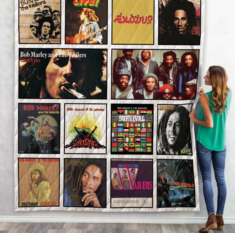 Bob Marley And The Wailers Album Quilt Blanket