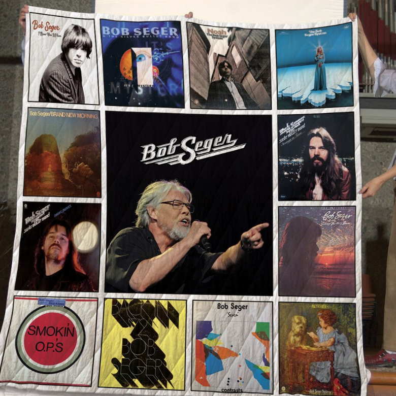 Bob Seger Lp Albums 3D Quilt Blanket