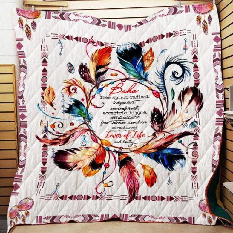 Boho Spirit Customize Quilt Blanket