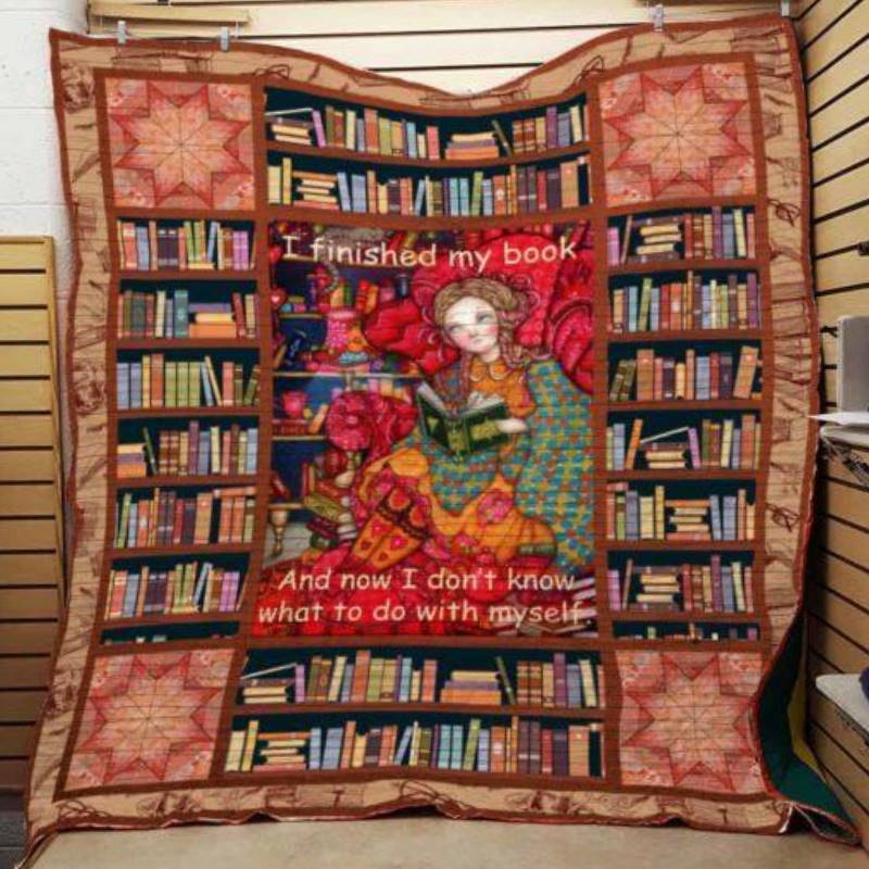 Book Myself 3D Customized Quilt Blanket